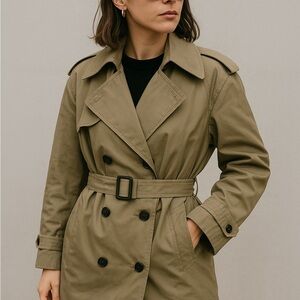 Vintage U.S. Military All-Weather Trench Coat – Valor‎ Collection – Women’s 6R